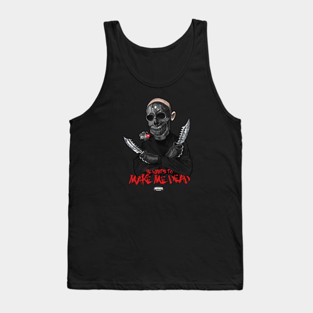 Chromeskull Tank Top by AndysocialIndustries